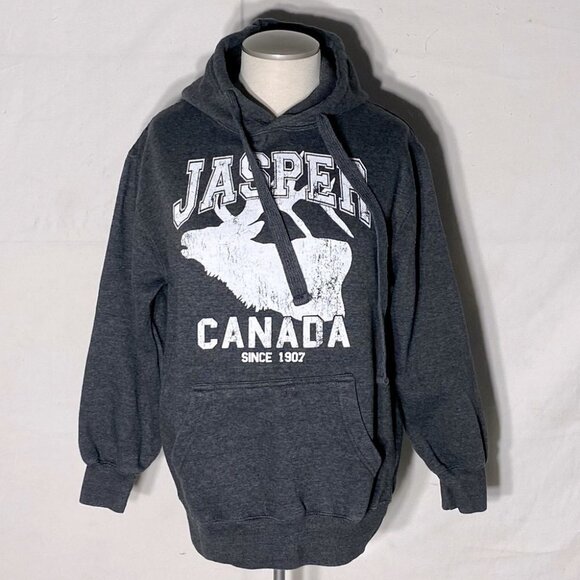 Jasper Dark Grey Jasper Canada Hoodie M - Picture 1 of 12